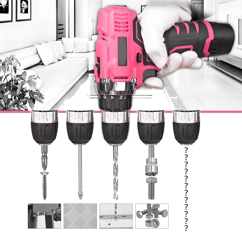 

Home Tool Set Multifunctional Hand Drill Set Portable Toolbox