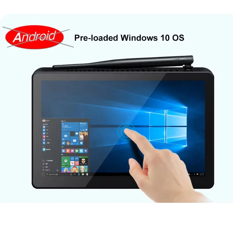Pipo H10 PRO 4G كمبيوتر صغير ذكي 10.1 "1920*1200 Win11 8G/16G + 128G/256G/512G Intel J4125 كمبيوتر لوحي BT WIFI RS232 4 * USB 3.0 POE HD