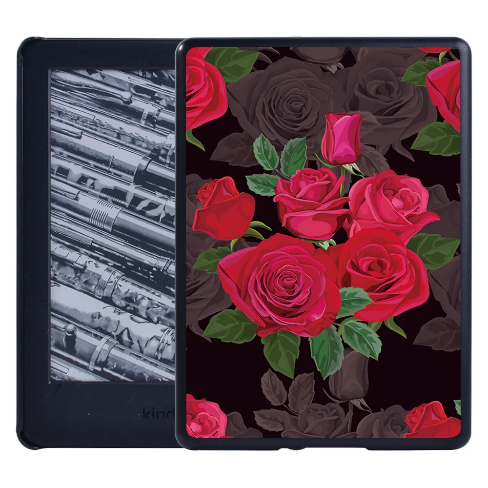 Ударопрочный Портативный чехол с цветочным принтом для планшетов Amazon Paperwhite 4 /Kindle 10th /Kindle 8th Gen /Paperwhite1 2 3