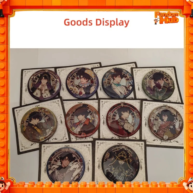 Echter Lord Of Mysteries Seer Pathway Path 9, Seer To Path 0 The Fool Klein Moretti Anime Merch Double Flash Badge Spielzeuggeschenk