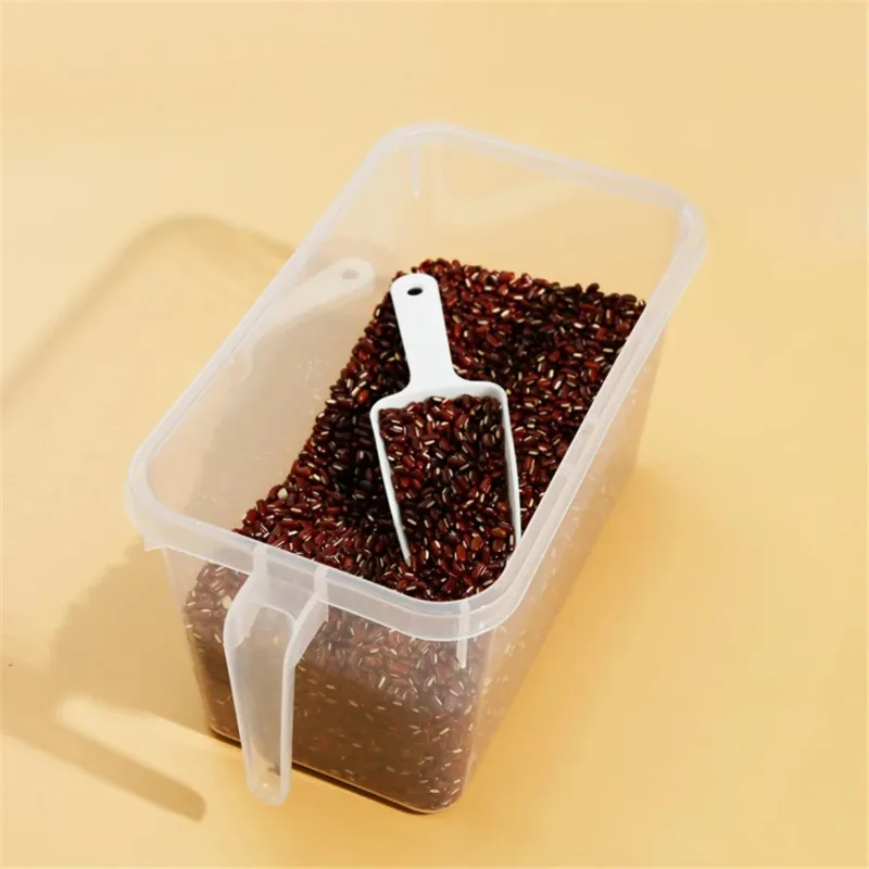 

Multi-Purpose Plastic Kitchen Ice Scoops Bar Scoop for Canisters Flour Powders Dry Foods Candy Pop Corn Coffee Beans