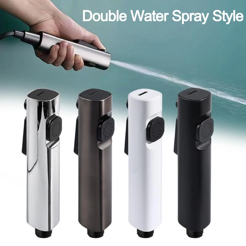 Toilet Douche Bidet Head Handheld Spray For Sanitary Shattaf Shower Bathroom ABS G1/2