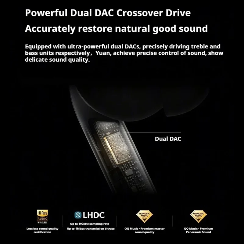 سماعات OPPO Enco X3 الأصلية TWS سماعة لاسلكية تعمل بالبلوتوث 5.4 سماعات أذن نشطة للحد من الضوضاء 54 مللي ثانية سماعة رأس منخفضة الكمون