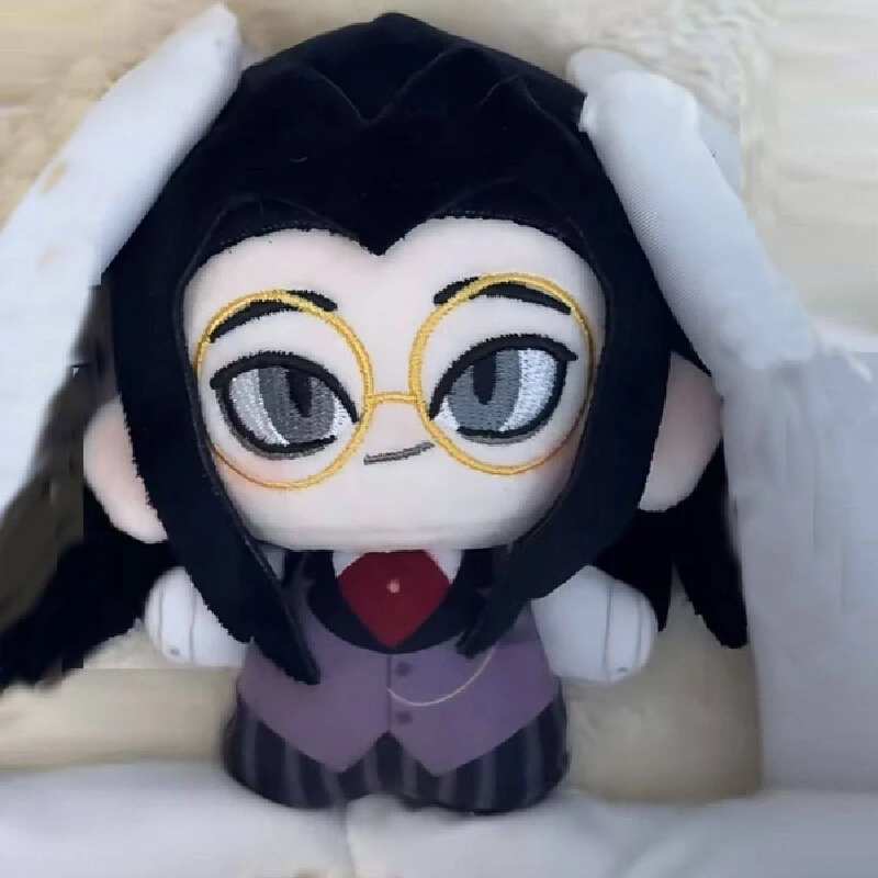 Nieuwe Hazbin Hotel 10 cm Katoenen Pop Sleutelhanger Afdrukken Nunu Stijl Kawaii Tas Decoratie Perifere Collectible Doll Festvial Gift