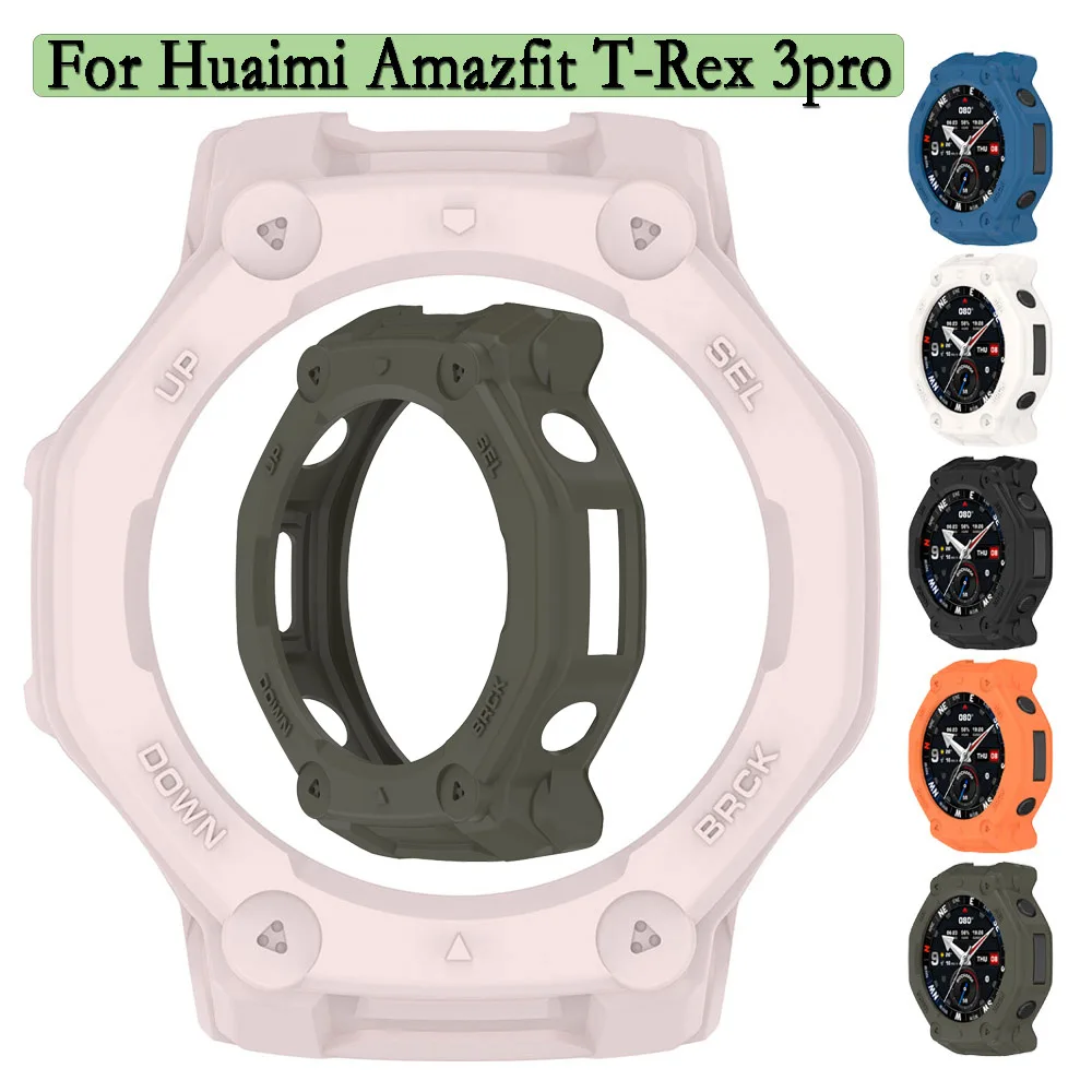 

Watch Case For Huami Amazfit T-Rex 3pro High Quality TPU Hollow Cover Watch Protection Shell Smart Accessories