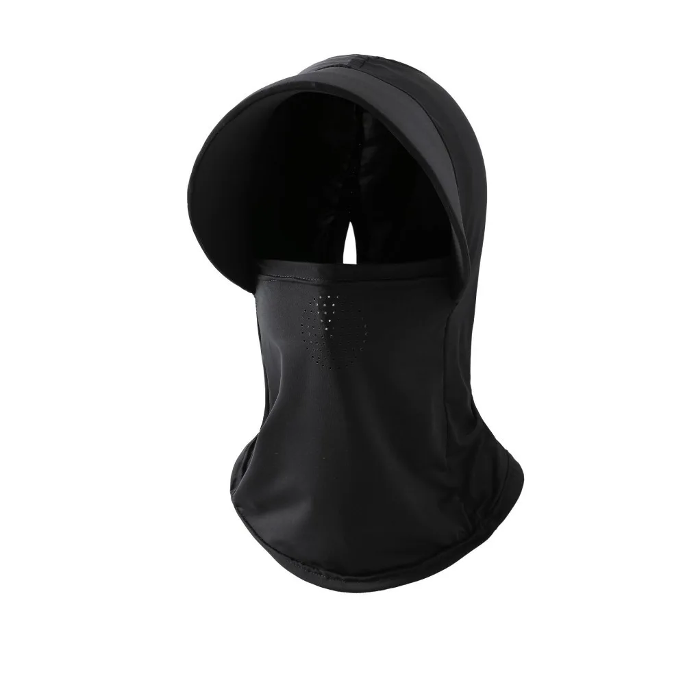 

New Breathable Visor Cap Ice Silk with Shawl Mask Cap Fishing Cycling Cap Summer