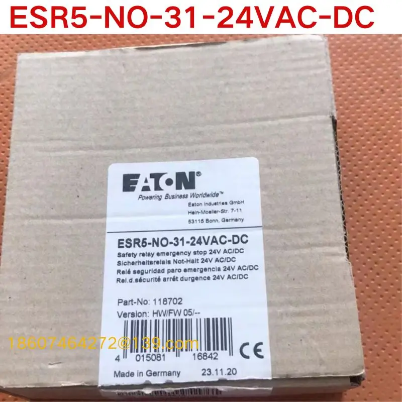 

brand-new Safety relay ESR5-NO-31-24VAC-DC