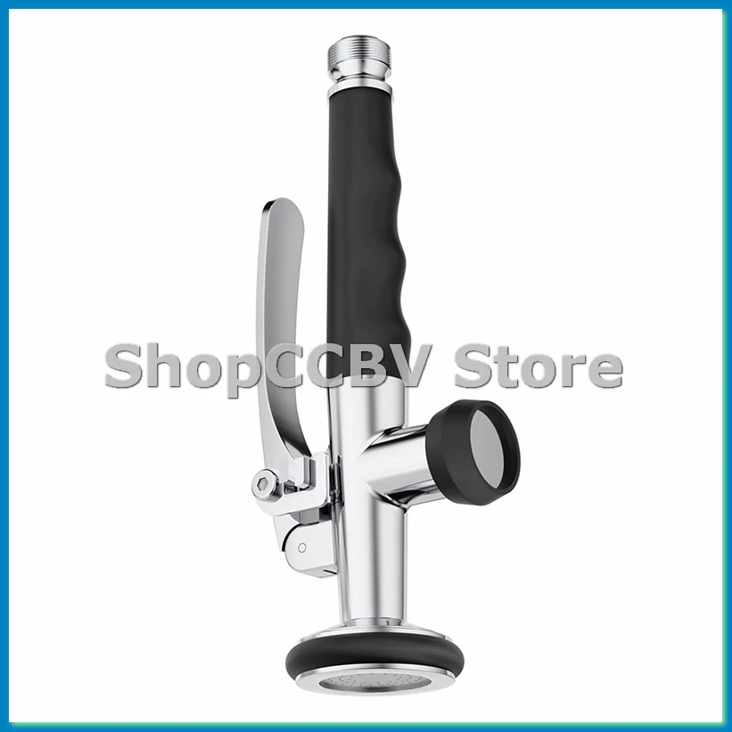 

Kitchen Faucet Sprayer Head Brass Dish Rinser Universal 1/2inch Connection Shower Head with Locking Bracket-A57M