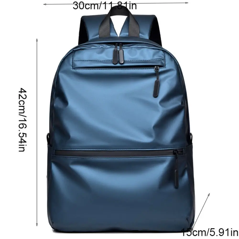 Mode Große Kapazität Männer Rucksack Multi-tasche Schwarz Reise Rucksack Wasserdichte Freizeit Student Schule Tasche Streetwear