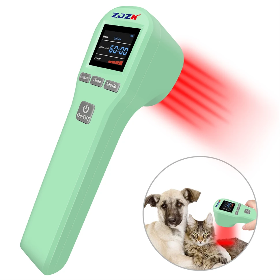 

Red Light Laser Physiotherapy Instrument Pain for Body Knee Neck Sports Wounds for Human Dog Horse Phototherapy No Side Effect