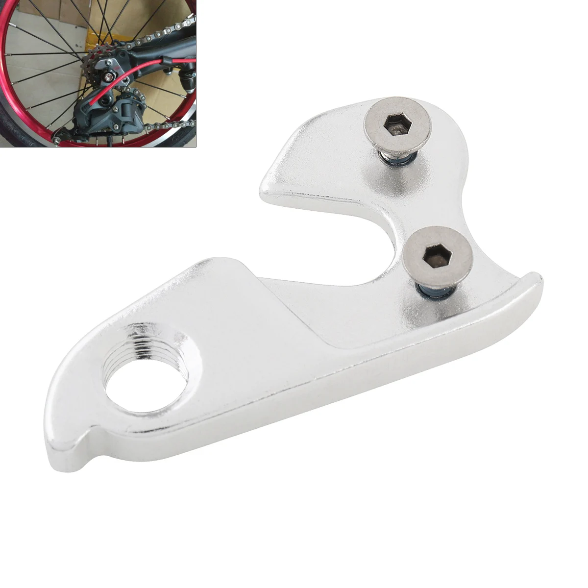 

Aluminium Alloy Mountain Road Bicycle Tail Hanger Hooks Hanging Tail / Rear Hook / Shift Hook Bicycle Accessories