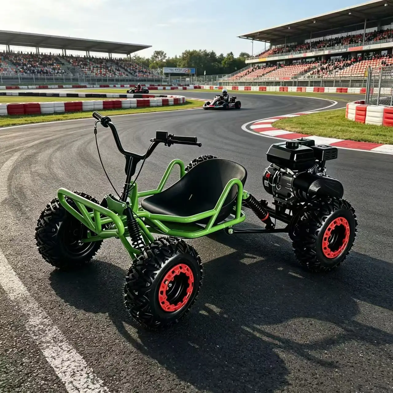 4 Stroke Fuel Off Road Go Kart, Adult All Terrain Drift Kart, Racing Buggy Vehicle Hot Selling Outdoor Karting