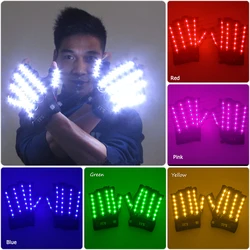 Cool Costumes Accessory LED Gloves & Mittens Performance Supplies Glowing Flashing  Neon Light Gloves
