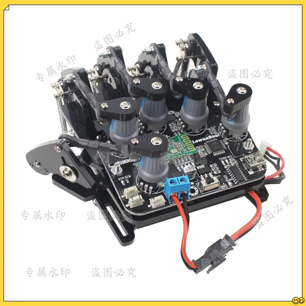 Open Source Glove /Wearable Mechanical Somatosensory Control of Exoskeleton Robot Control