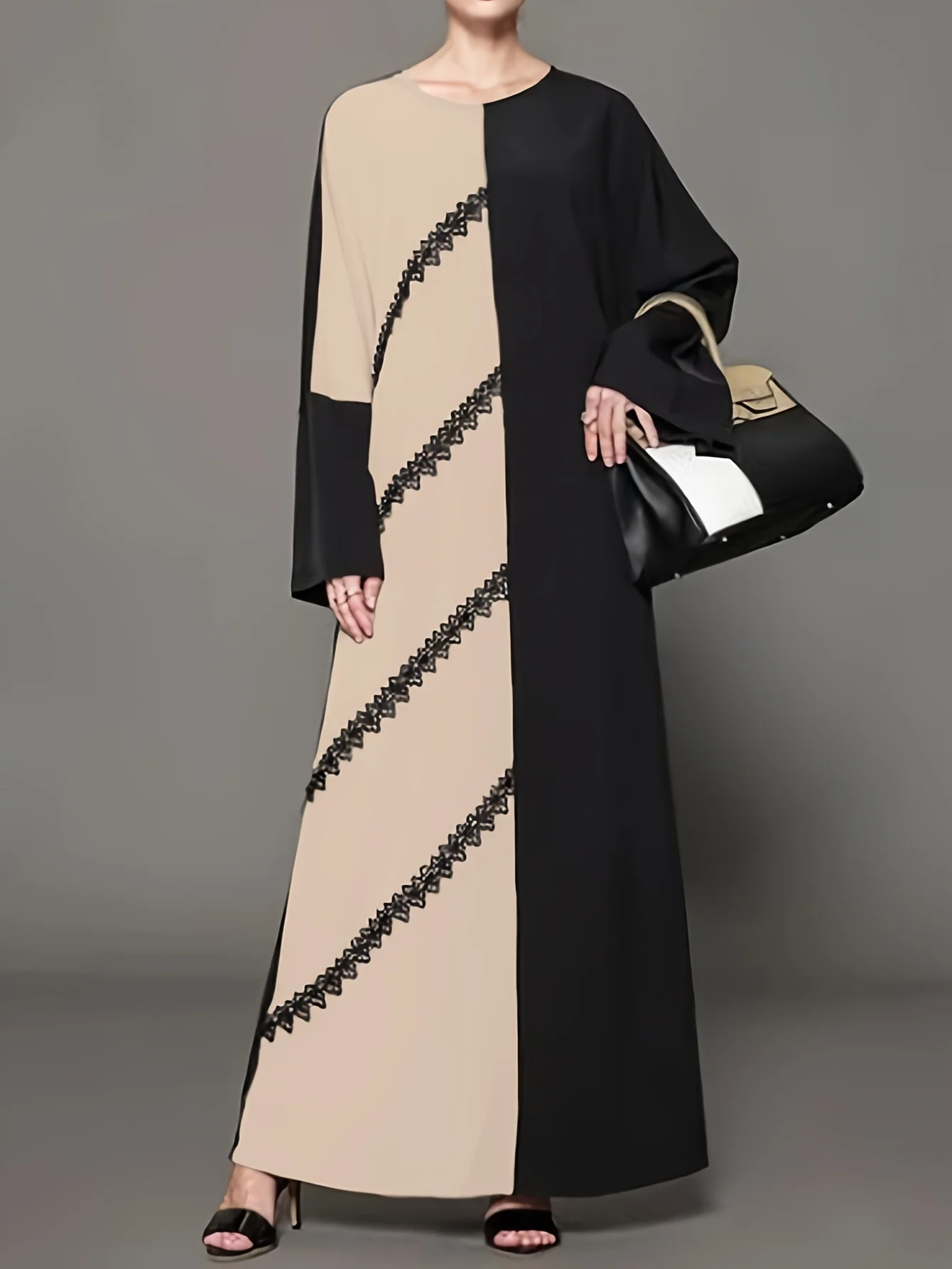 Fashion Saudi Arabia Dubai Abaya Women Dresses Casual Sequin Sundress Outfit Muslim Dress Robe Elegante Femme Islamic Clothing