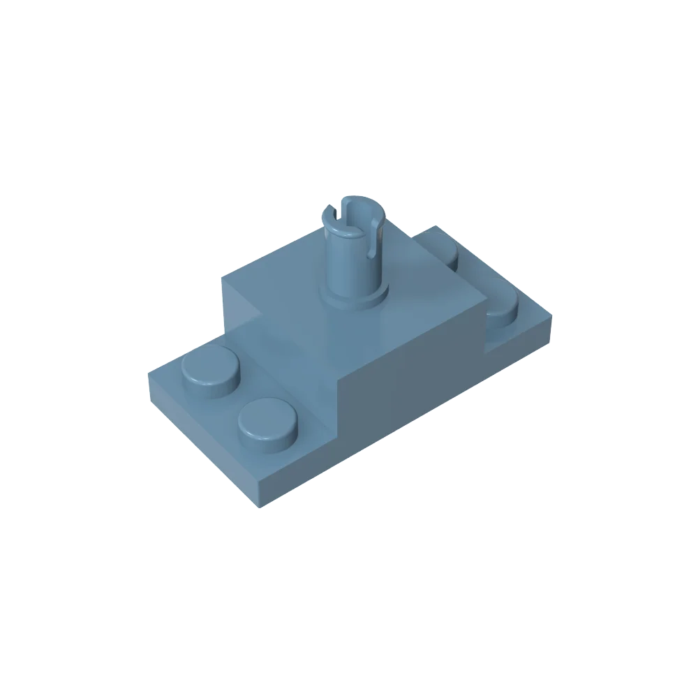 Gobricks Bausteine GDS-1190 Technical Brick Special 2 x 2, mit oberen Stift und Seitenplatten 1 x 2, kompatibel mit Lego 30592