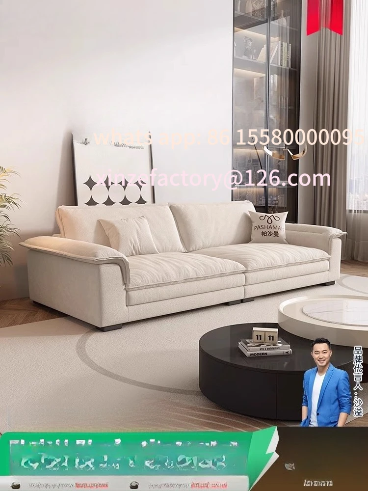 

Customizable fabric sailing sofa simple removable and washable