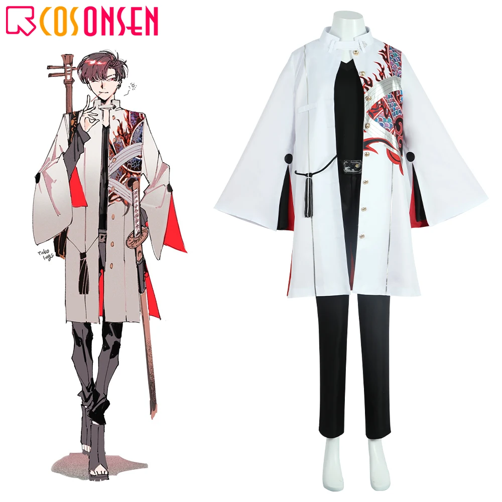 

Fate Grand Order FGO Takasugi Shinsaku Resuspended Stage The First Stage Cosplay Costume Costume Halloween Party Outfit