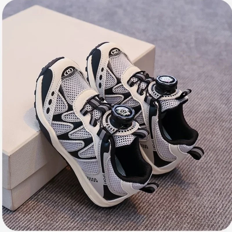 Baby sneakers 2026 Spring Autumn New Fashionable Lightweight Casual Shoes Boys Girls Outdoor Baotou Mountaineering Shoes