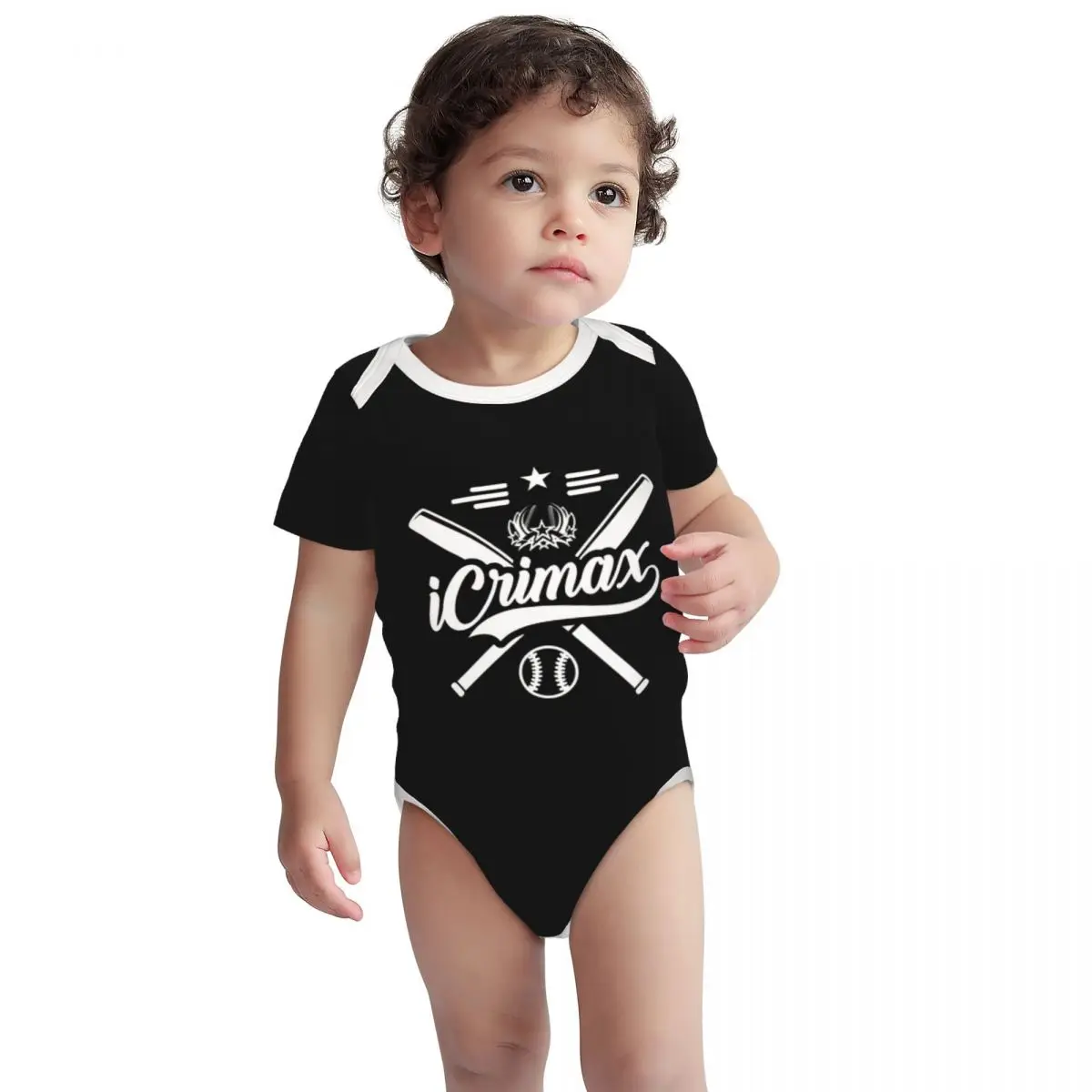 Icrimax-body de bebé Unisex, Camisa de algodón para recién nacido, Mono para niño y niña, ropa interior, pelele para bebé