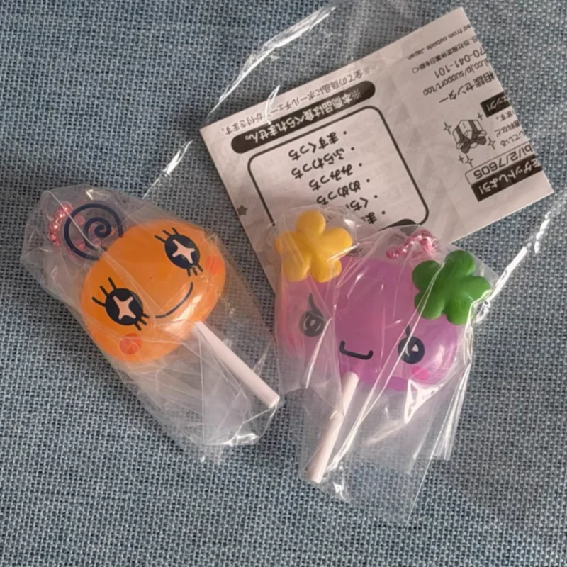 

Bandai New Tamagotchi Mametchi Lollipop Candy Shaped Series Gashapon Cuddly Toys Keychain Dopamine Ornament Fans Gift
