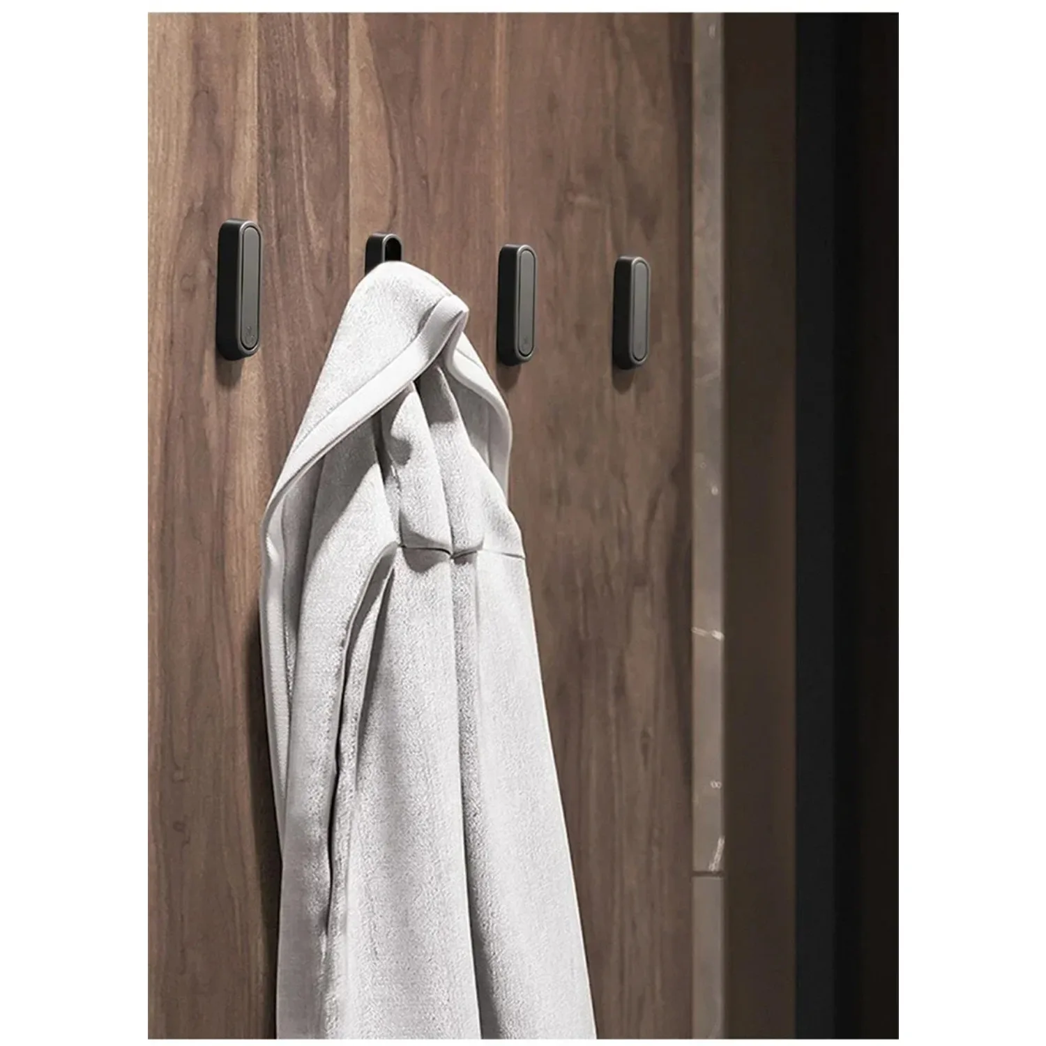 1PC Aluminium Alloy Foldable Clothes Hook Storage for RV Bathroom Home Camper Caravan RV Interior Accessories Clothes Hook