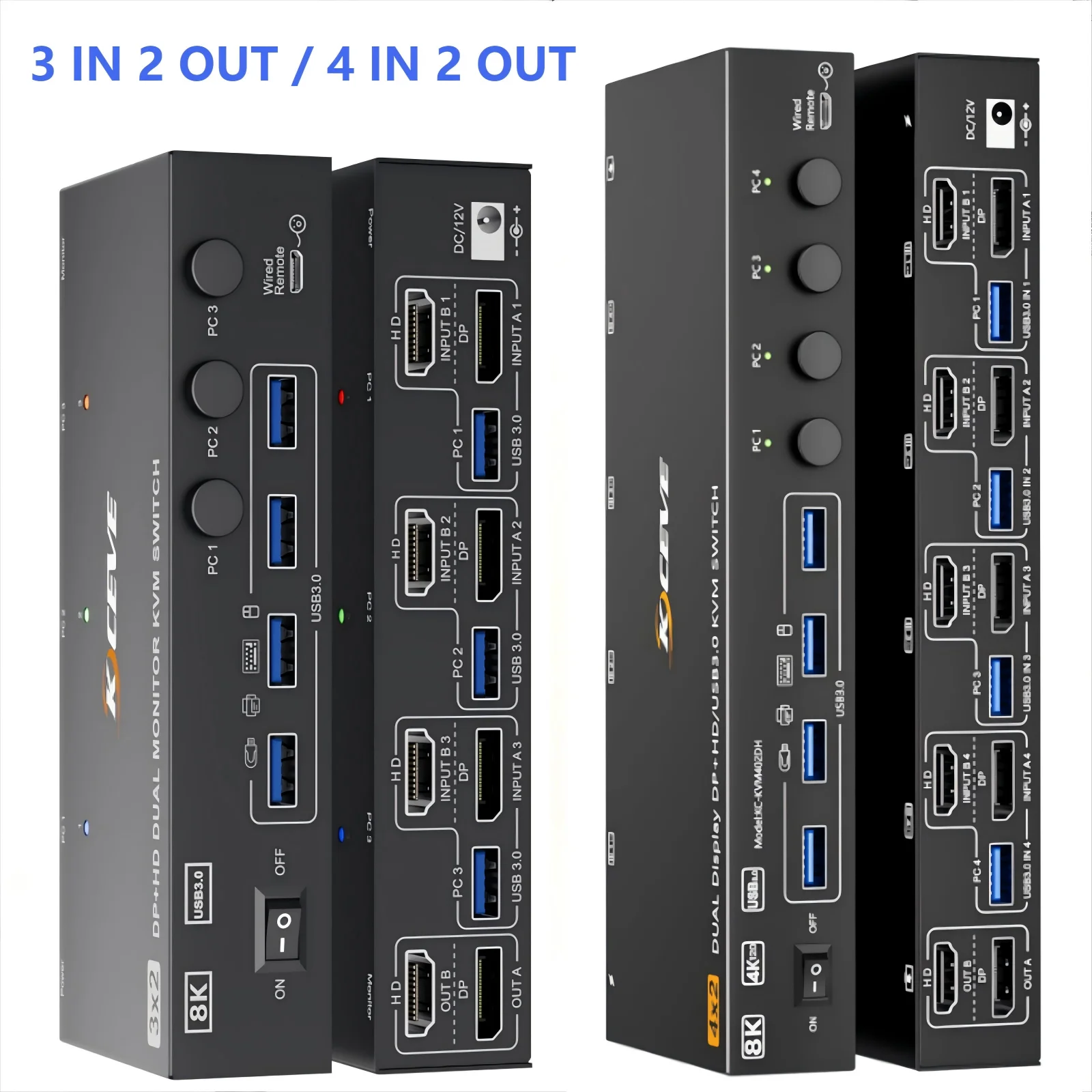 Kvm Switch 4/3/2 Pc… - image