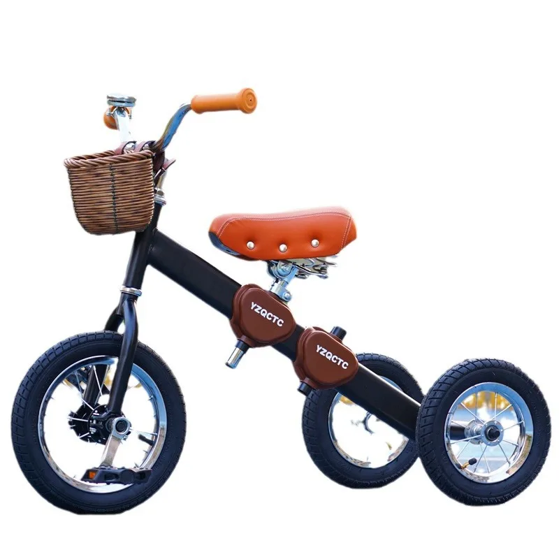 Triciclo a pedali per bambini, versione allargata 5-15 anni, bicicletta per bambini grandi, seggiolino auto per esercizi all\'aperto, sedile