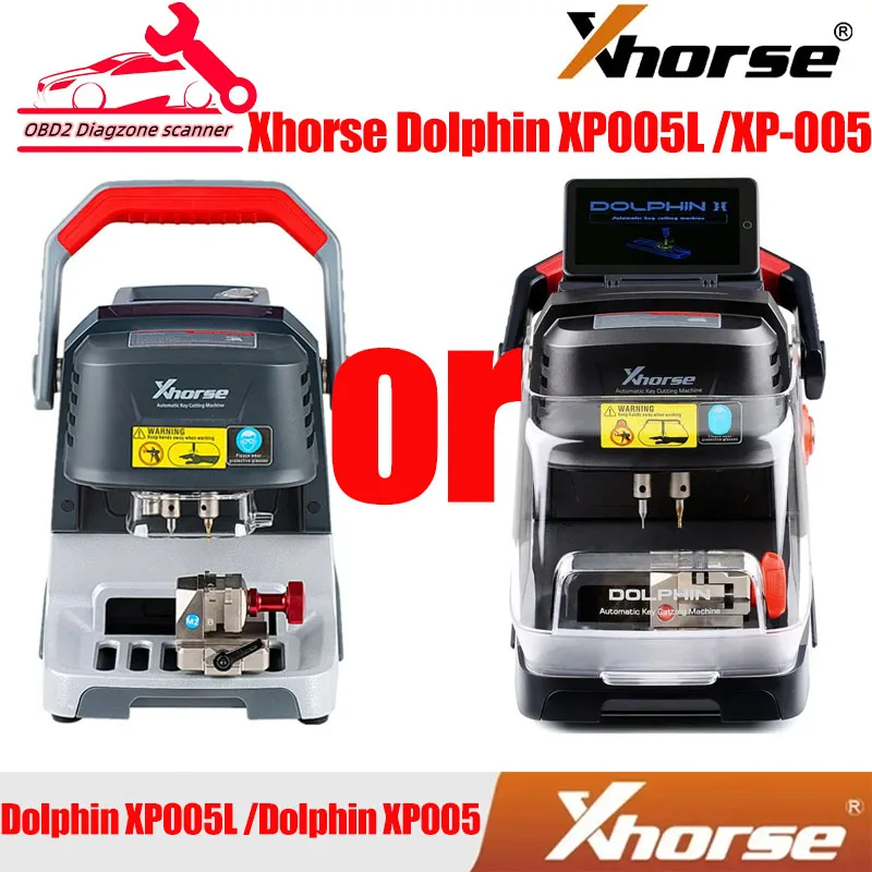 

Xhorse Condor Dolphin XP005L XP-005L Dolphin XP005 Dolphin II Key Cutting Machine with Adjustable Touch Screen