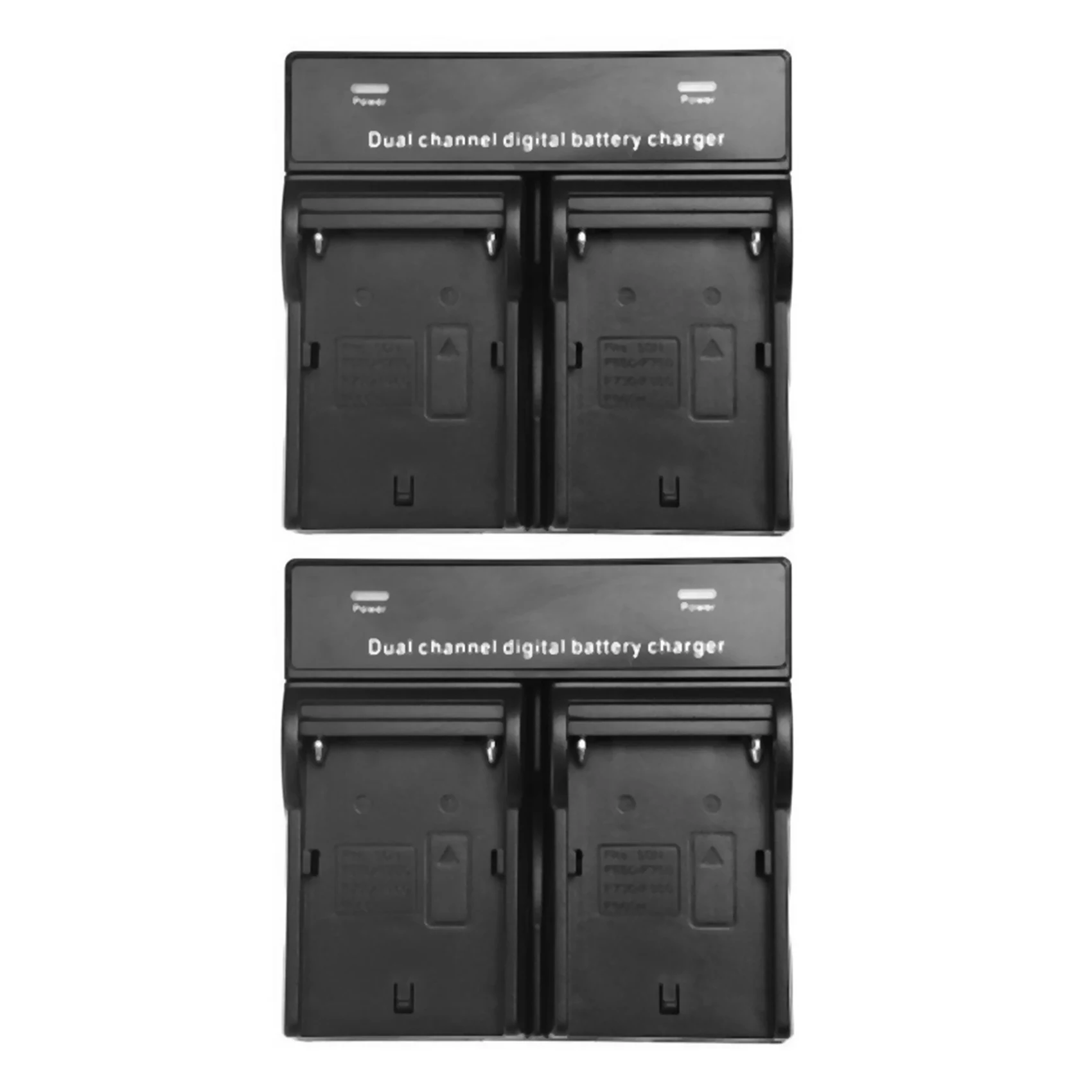 2X Dual Channel Battery For SONY NP - F970 F750 QM91D FM50 FM500H FM55H F960 Battery