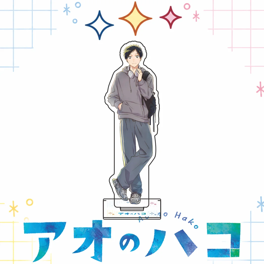 New Anime Ao no Hako Blue Box Casual Daily Outfit Style Taiki Chinatsu Ayame Kano Acrylic Stand Keychain Collection Gift