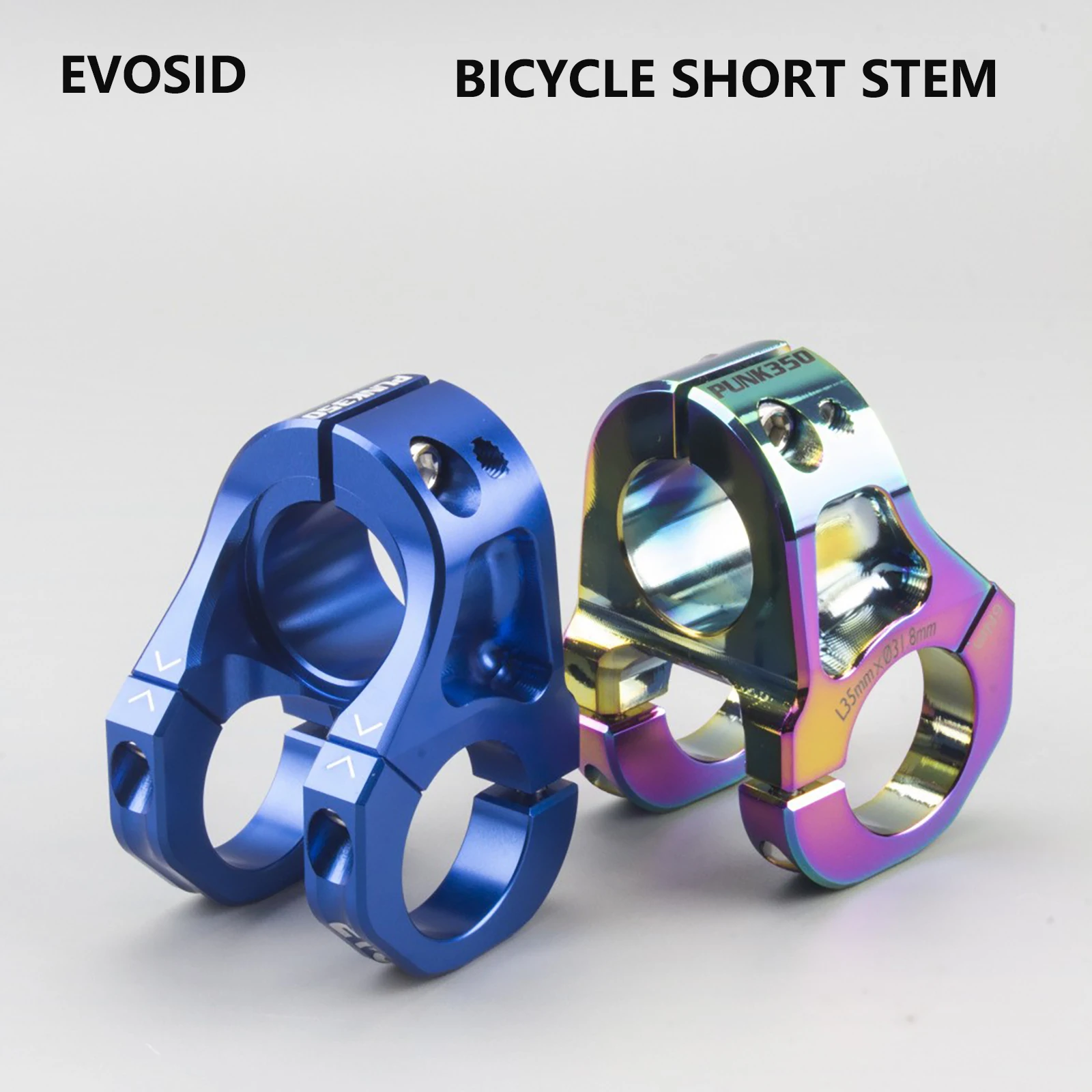

EVOSID MTB 31.8mm Power Bike Stem Road Bike Stem Mountain Bicycle Bridge Short Power Rod Handlebar Table Stem Riser Bike Part