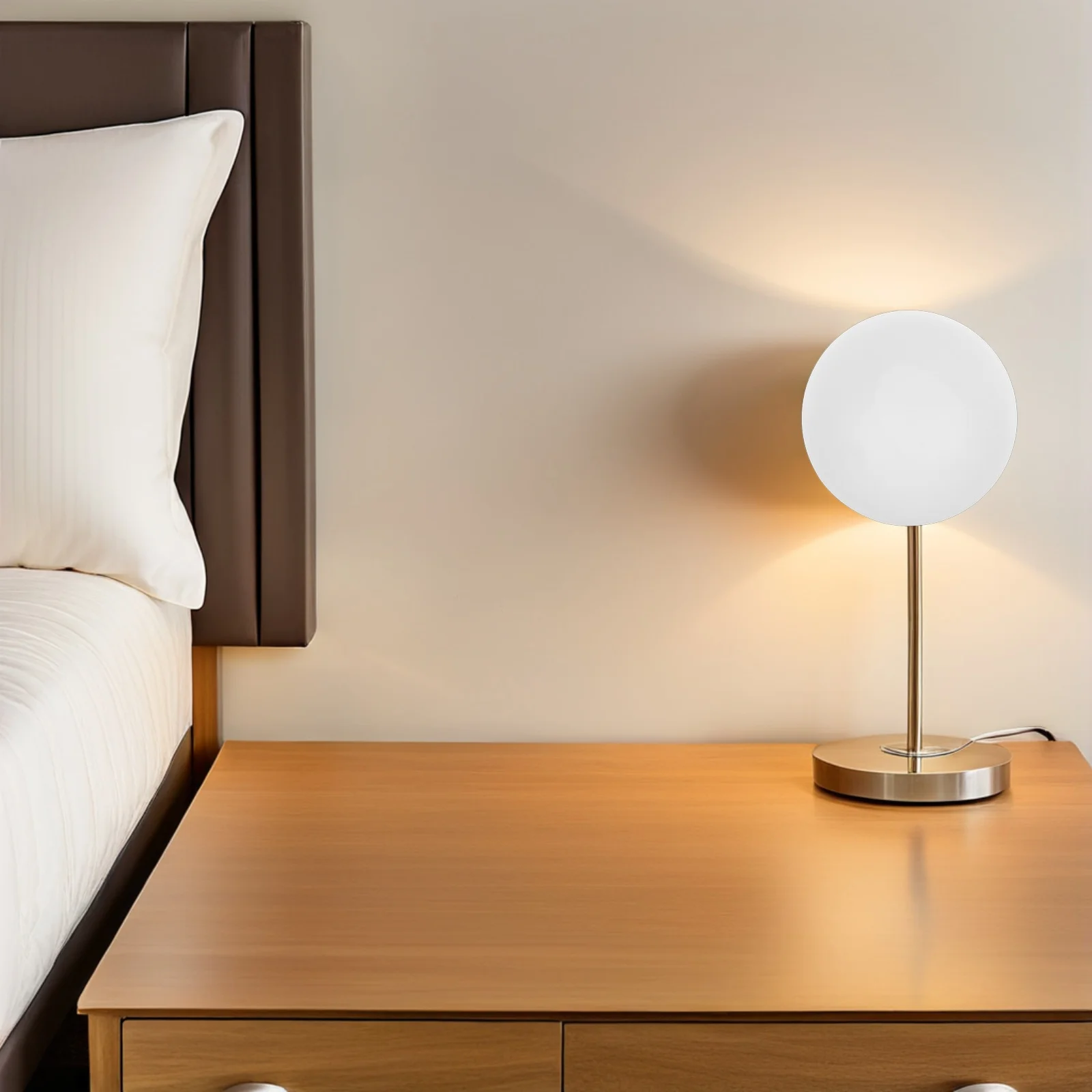 

Durable Lightweight Pe Plastic Lampshade Round Ball Pendant Lighting Fixture Replacement Cover Diffuser for Home Decor