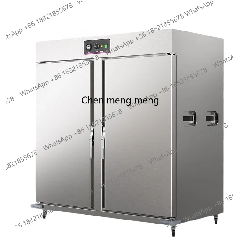 

Commercial four-layer thermal insulation dining car Double door heating cabinet Kitchen hotel, thermal insulation car