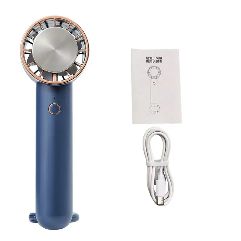 

M02K-USB Charging Strong Wind Portable Desktop Outdoor Fan Camping Fan Durable In Use Blue