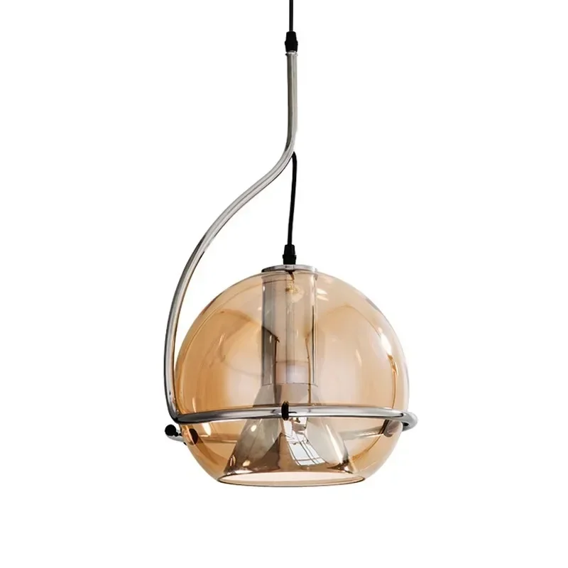 Full spectrum Bauhaus retro small chandelier living room creative nostalgic postmodern homestay study bedroom