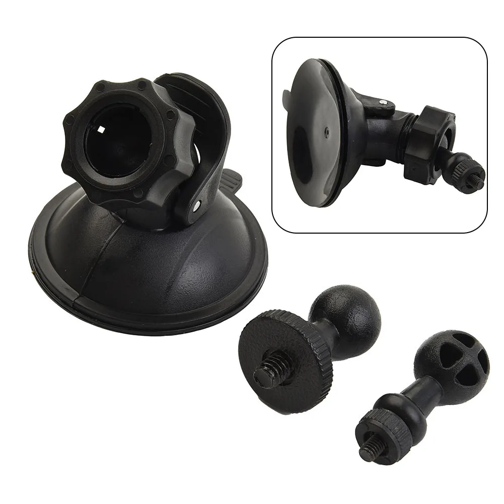 

4mm+6mm Car DVR Holders Suction Cup Mount DV GPS Navigation Camera Phone Brackets Base Rotatable Screw Ball Head Dvr Holders