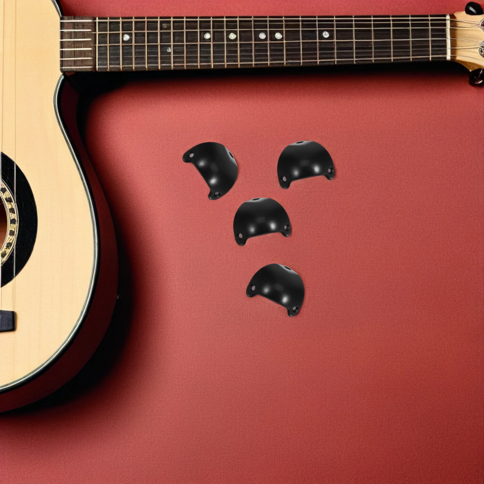 

8pcs Guitar Speaker Corner Protectors Lightweight Plastic Edge Guards For Amplifiers Audio Equipment Stage Cabinet Protection