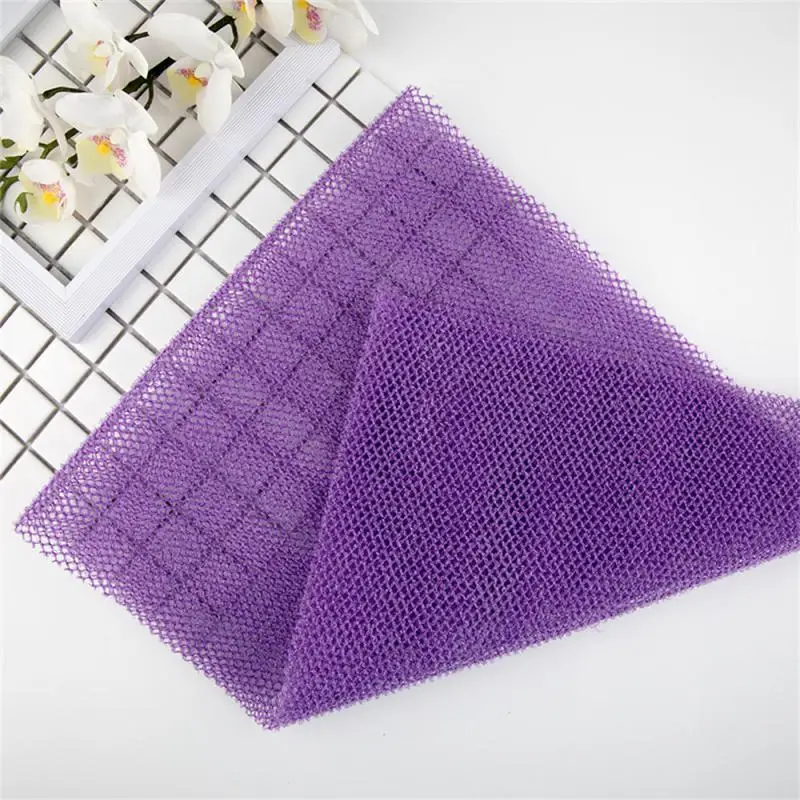 African Net Long Bath Net Sponge Exfoliating Shower Body Scrubber Back Scrubber Skin Smoother for Daily Use or Stocking Stuffer