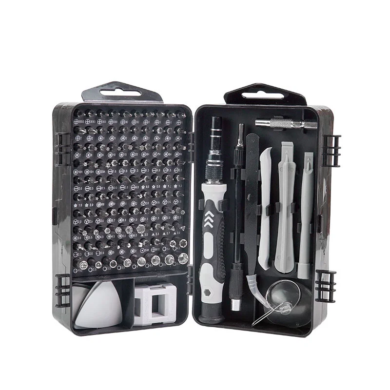 

Manual Small Appliance Repair Device, Manual Tool 115 in 1 Multifunctional Screwdriver Set, Precision Mobile Phone Repair