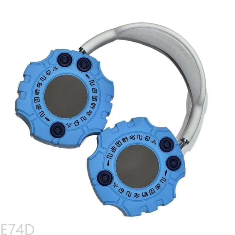 

E74D Flexible Silicone Cover Wrap For Enhances Durability Of Headphones Case Cover