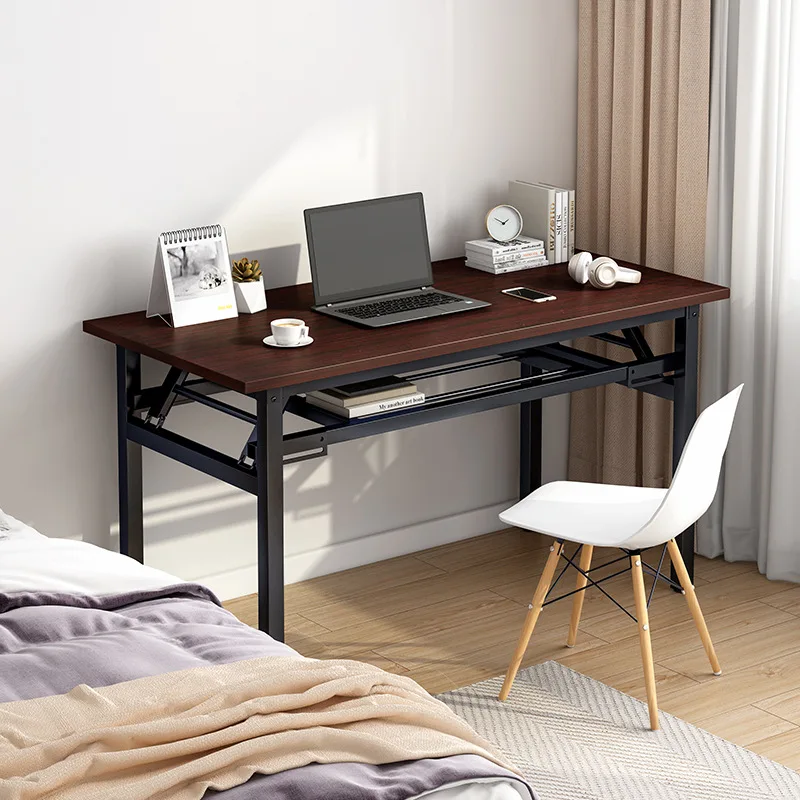 Computer Desktop Table Simple Home Bedroom Foldable Desk Simple Modern Student Writing Desk Small Table for Rent