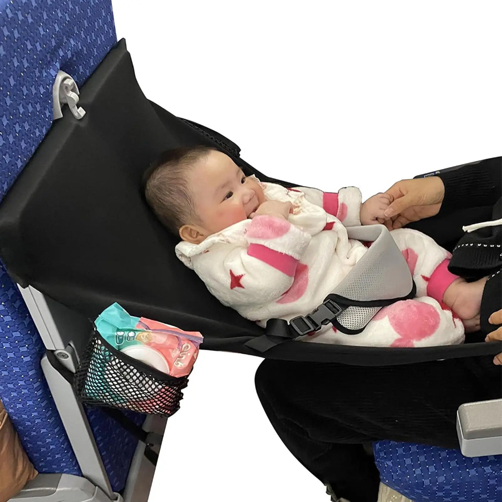 

Kids Travel Airplane Bed Baby Pedals Bed Portable Travel Foot Rest Hammock Kids Bed Airplane Seat Extender Leg Rest For Kids