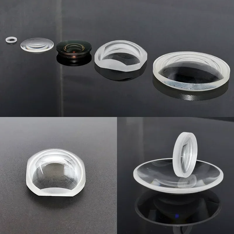 High-Quality Concave-Convex Lens Industrial Brackets for CCD Optical Glass with Anti-Reflection Film Coating, 33mm Diameter