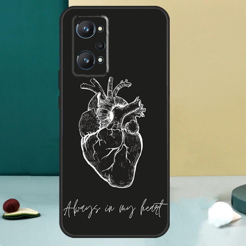 Medical Human Organs Brain For OPPO Realme C33 C55 C35 C31 C30 C21Y C25 C11 C15 GT Neo 5 3T 2T 8 9 10 11 Pro Plus Case