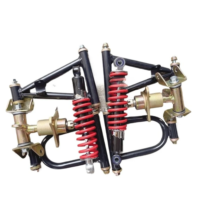 Four-wheel ATV Accessories, Modified Rocker Arm Front Suspension, Self-made Kart, Claw Disc Brake Flange Shock Absorption Kit