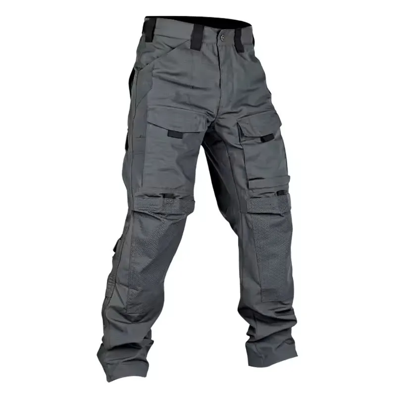 

Tactical Pants Men Multi-Pocket Cargo Pants Casual Trousers Wear-Resistant Hunting Clothes Workwear Hiking Trainning Pant Loose