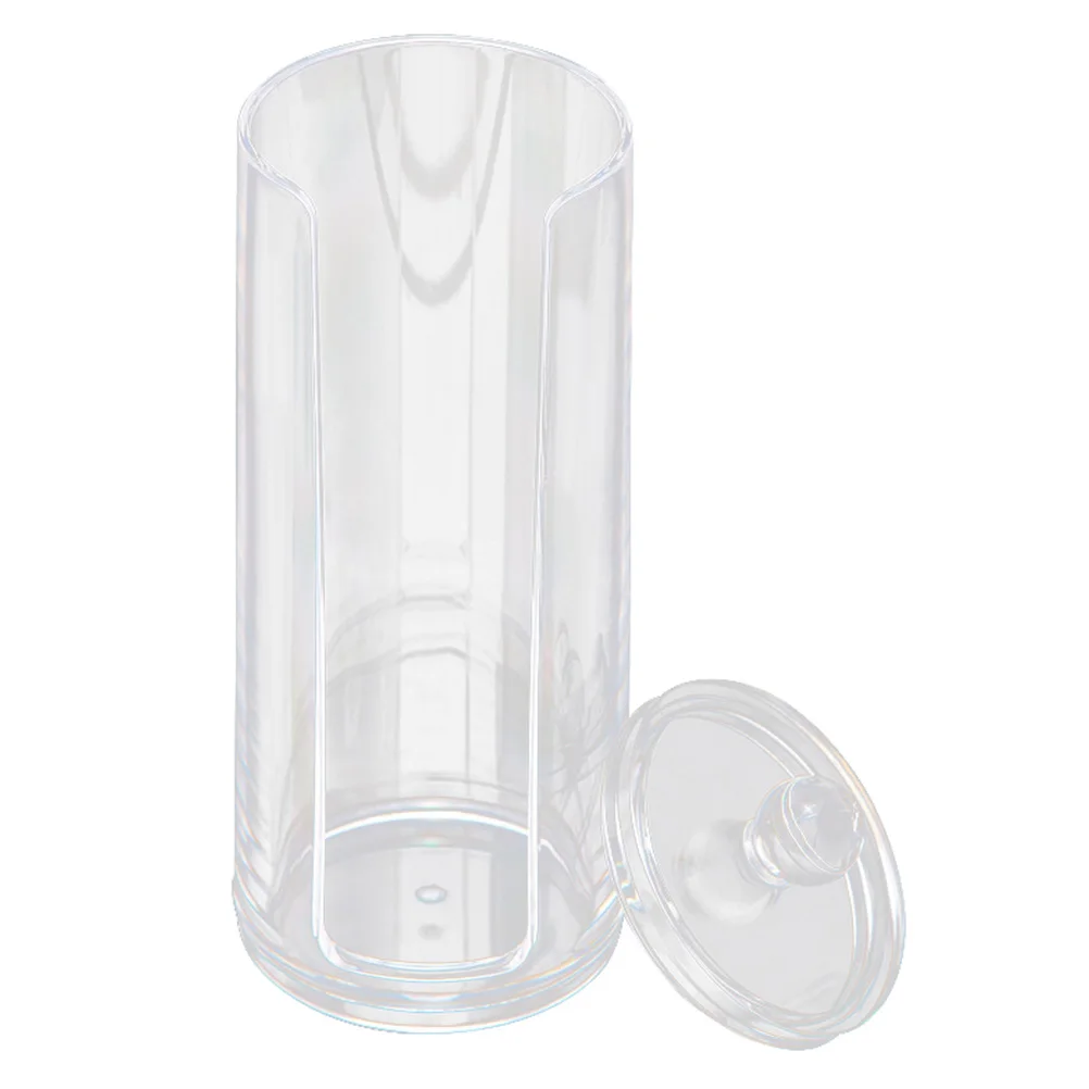 

Cotton Pad Storage Box Plastic Travel Organizer High-class Material Minimalist Design Container ElegantDecoration