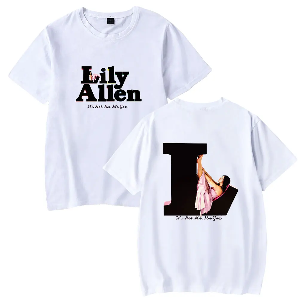 Lily Allen The Fear Merch T-Shirt Men and Woman Short Sleeve Women Funny T Shirt Unisex Harajuku Tops