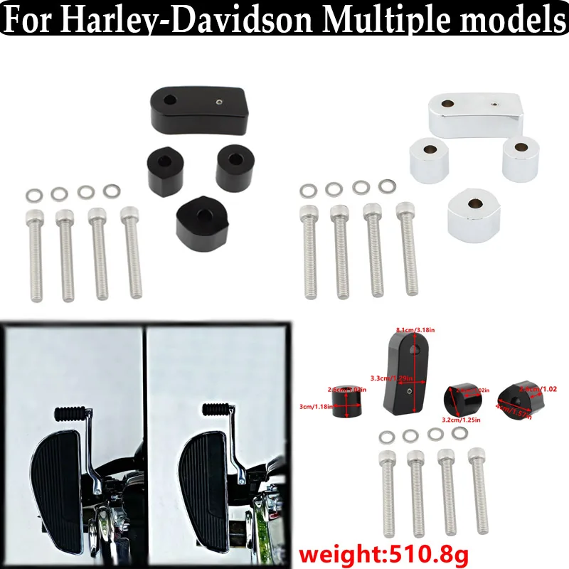 

Удлинители подножки мотоцикла FoR Harley-Davidson Heritage Classic FLHCS 114 FLHC 107 Deluxe FLDE 107.